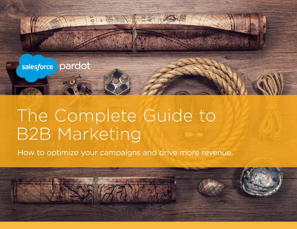 Salesforce: The Complete Guide to B2B Marketing - Page 1