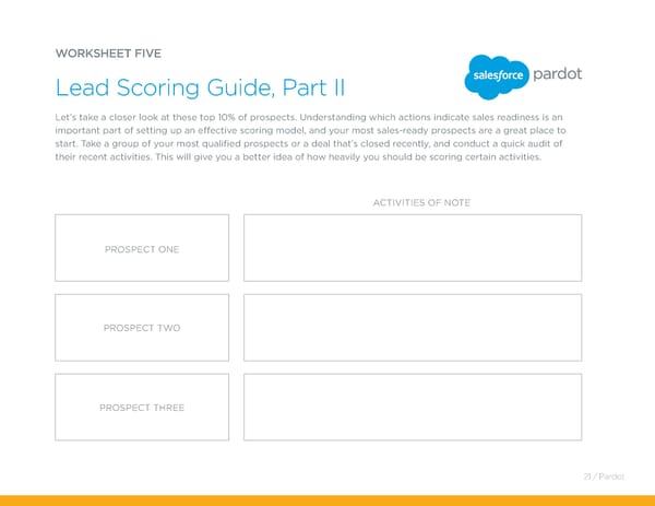 Salesforce: The Complete Guide to B2B Marketing - Page 21