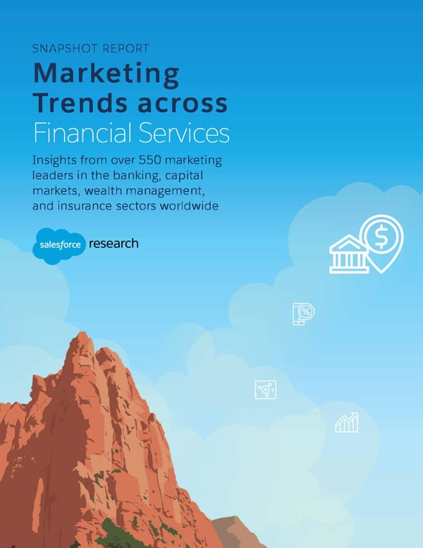 Marketing Trends across Financial Services - Page 1