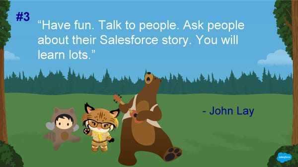 30 Really Good Pieces of Advice for Dreamforce First Timers - Page 6