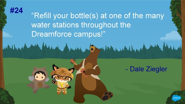 30 Really Good Pieces of Advice for Dreamforce First Timers - Page 30