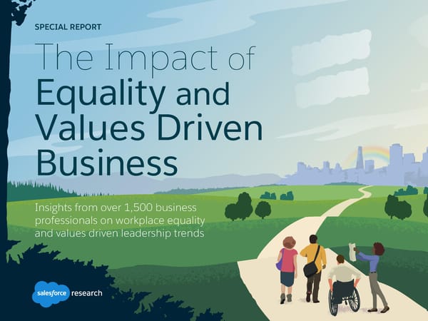 The Impact of Equality and Values Driven Business - Page 1