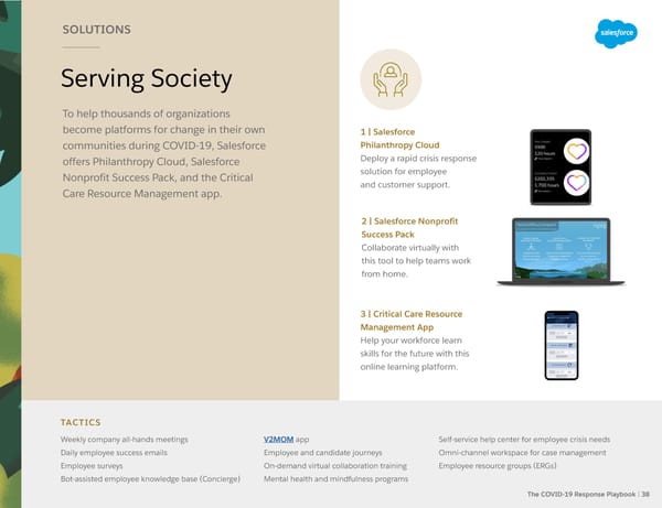 Salesforce: The COVID-19 Response Playbook - Page 38