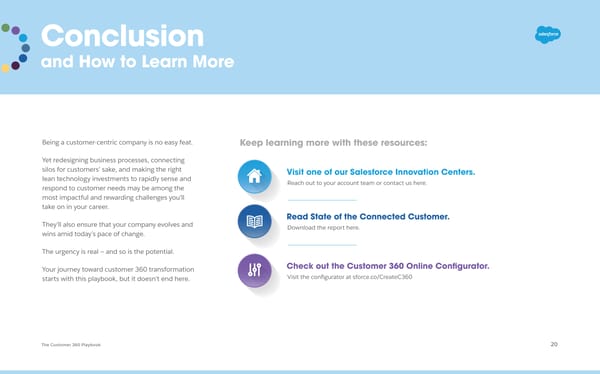 Customer 360 Playbook - Page 20