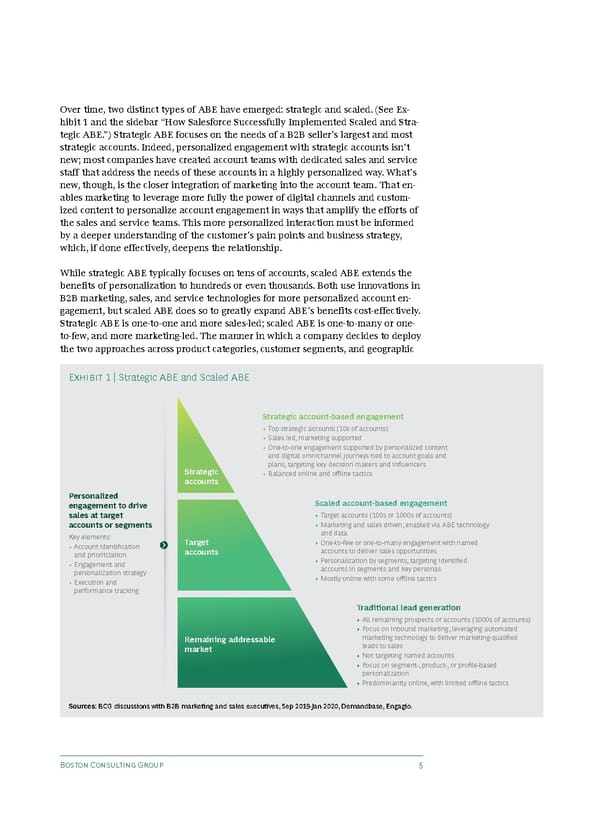 BCG moving beyond ABM to account based engagement - Page 7