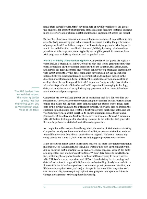 BCG moving beyond ABM to account based engagement - Page 16